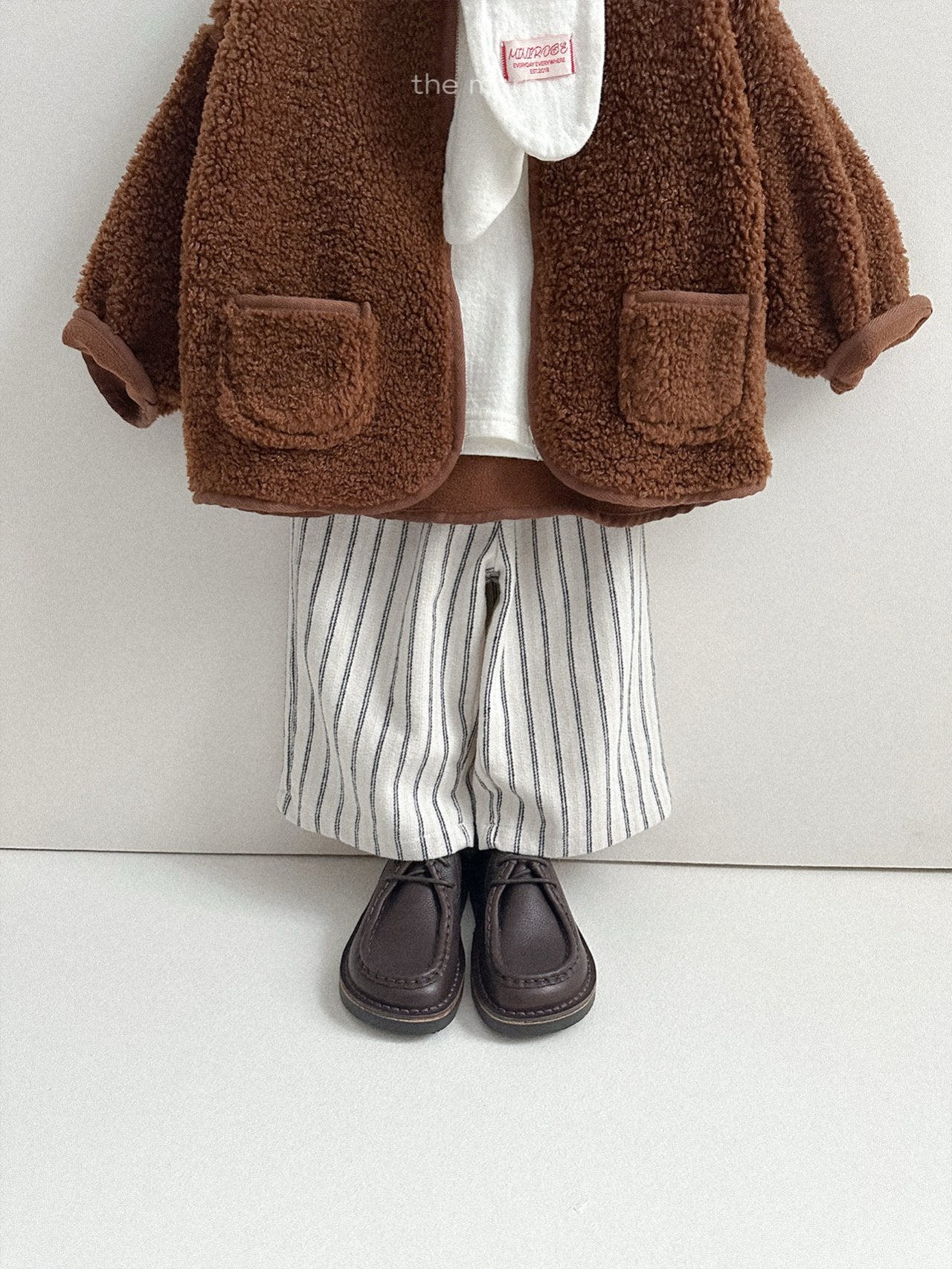 ［minirobe］Dudu straight pants