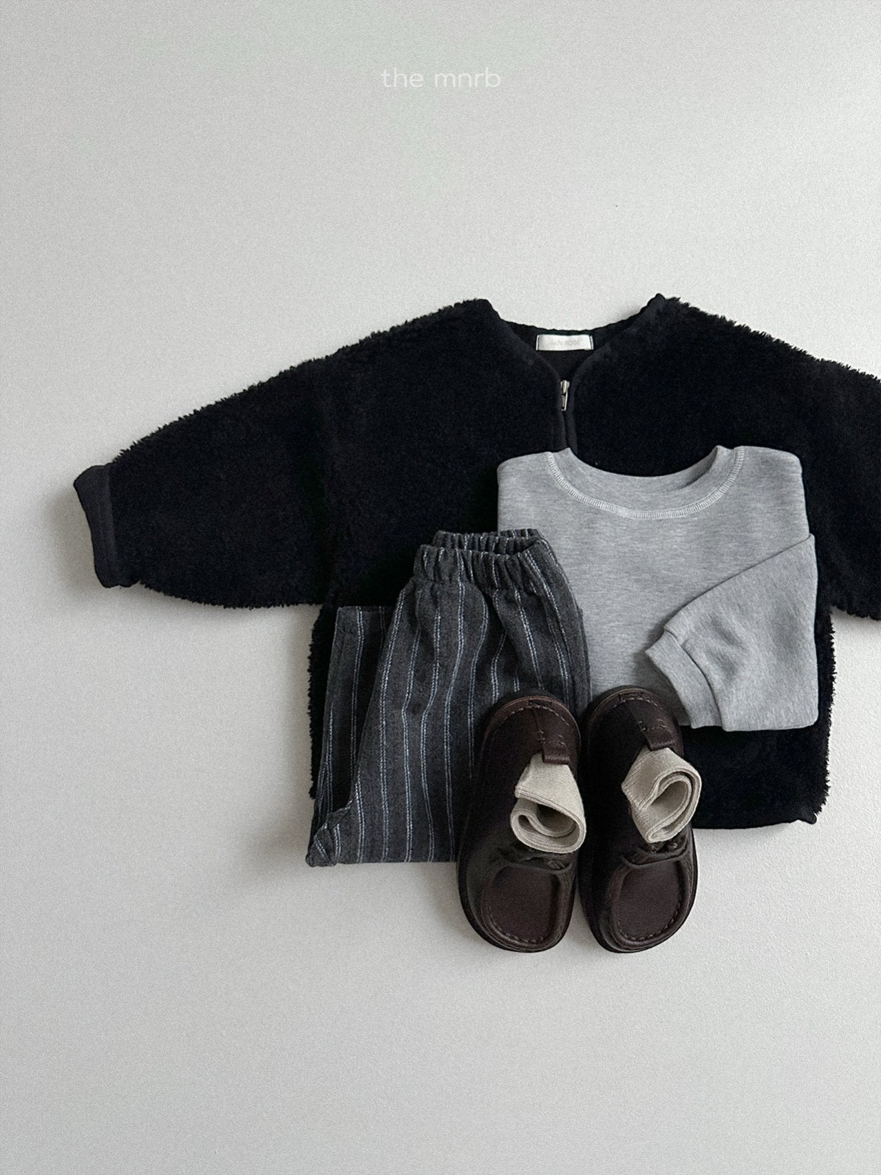 ［minirobe］Dudu straight pants