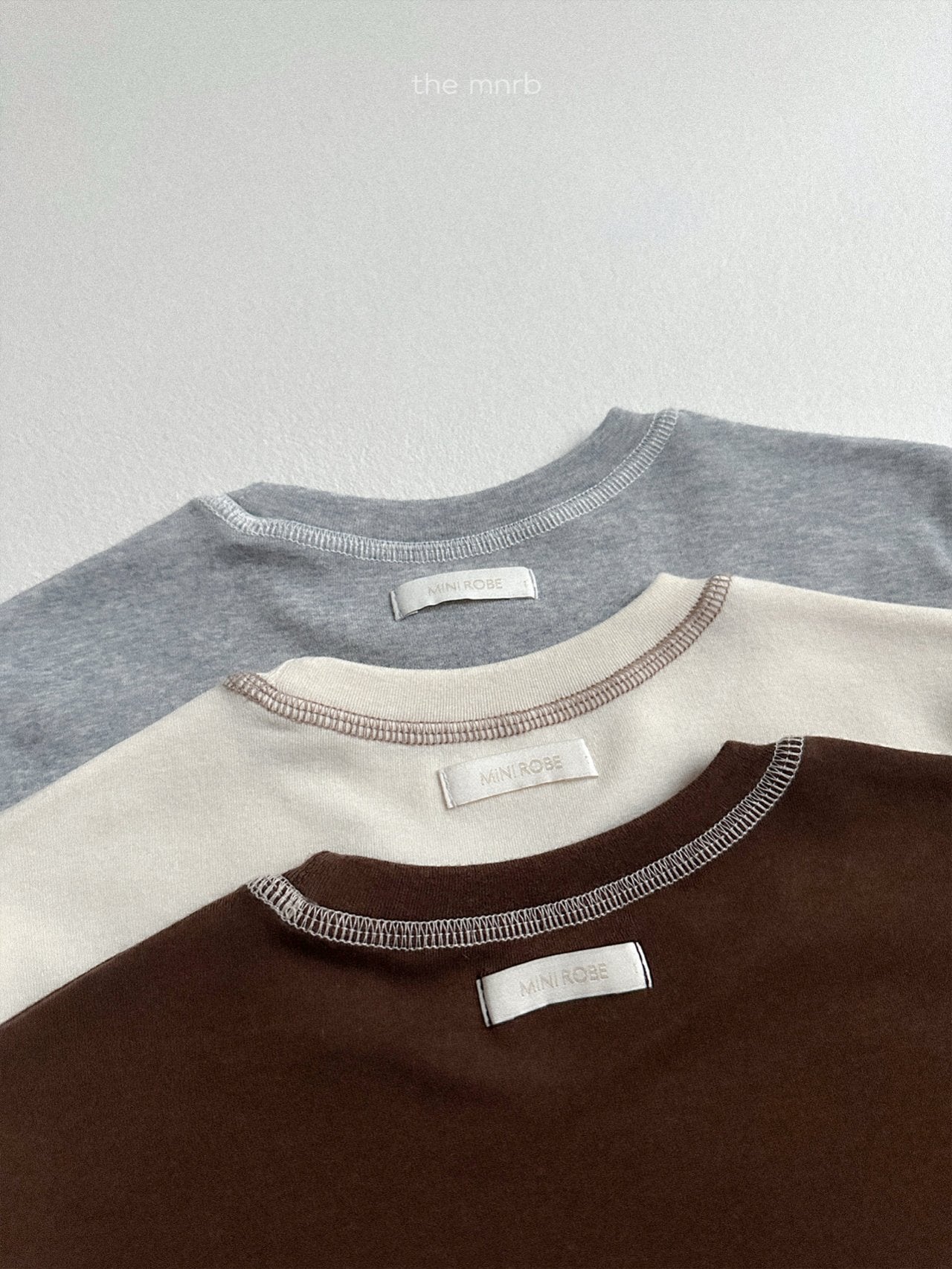 ［minirobe］Soft long-sleeved t-shirt