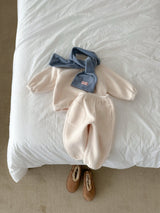 ［minirobe］King's fleece semi-jip-up