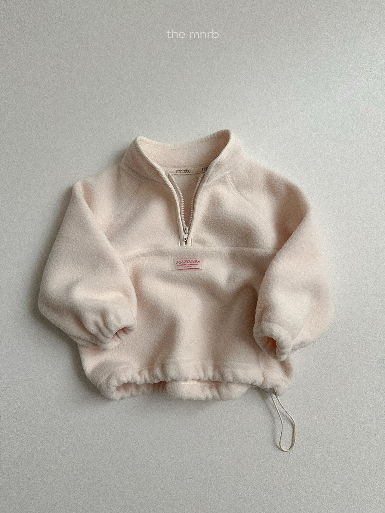 ［minirobe］King's fleece semi-jip-up