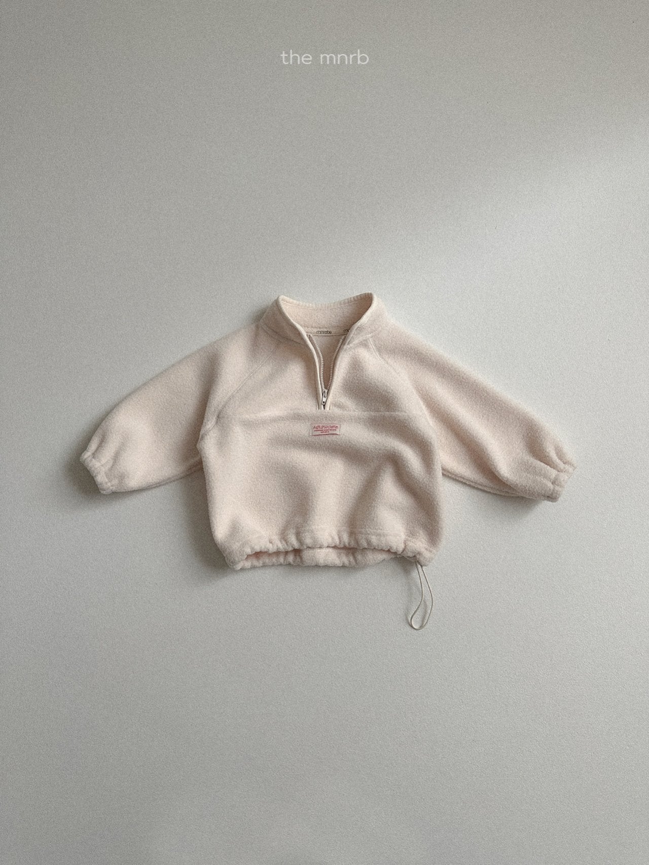 ［minirobe］King's fleece semi-jip-up