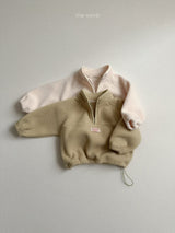 ［minirobe］King's fleece semi-jip-up