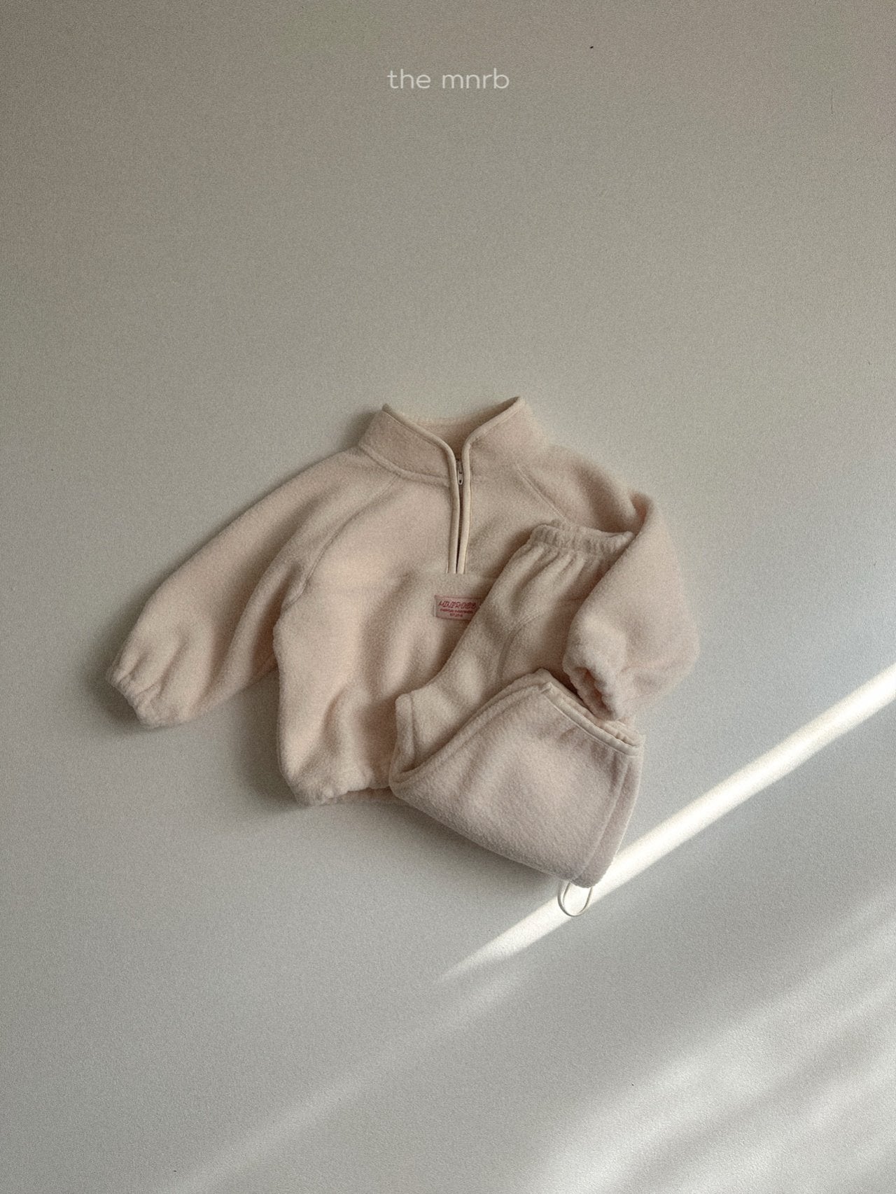 ［minirobe］King's fleece jogger pants