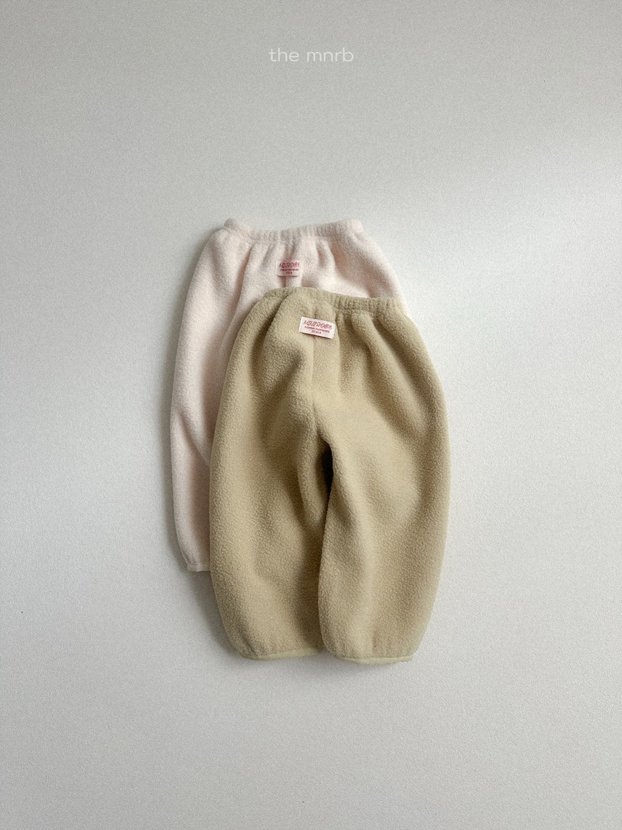 ［minirobe］King's fleece jogger pants