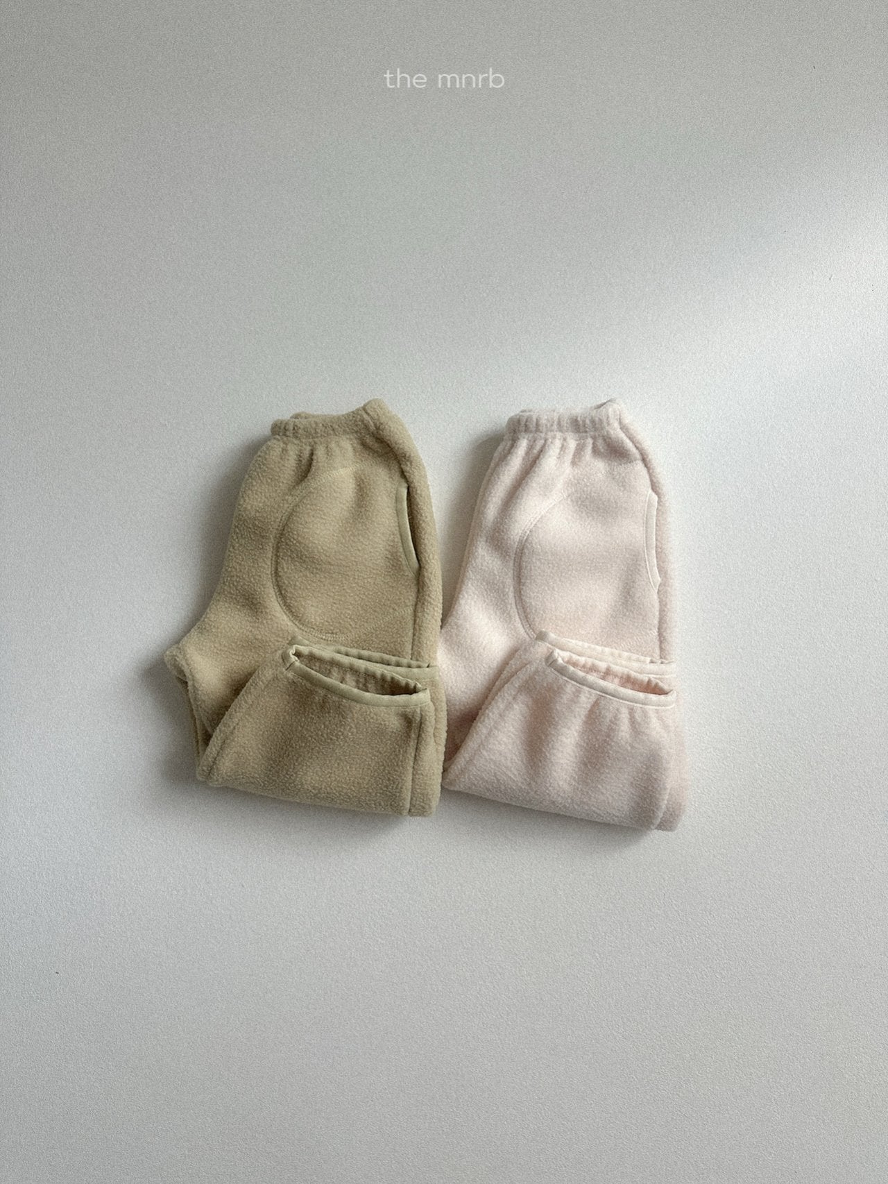 ［minirobe］King's fleece jogger pants