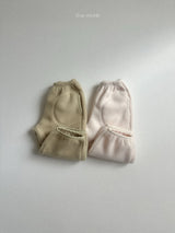 ［minirobe］King's fleece jogger pants