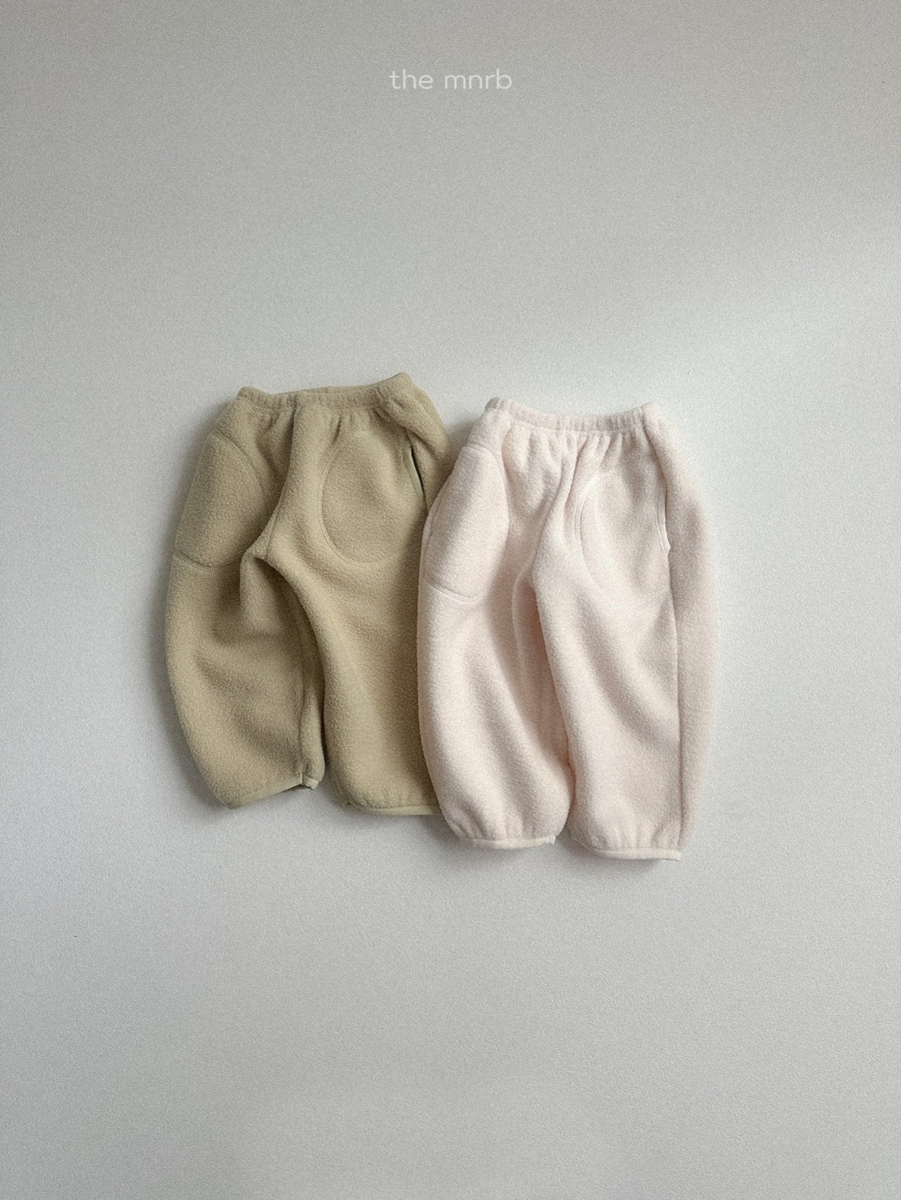 ［minirobe］King's fleece jogger pants