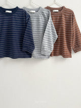 ［minirobe］James stripe T-shirt