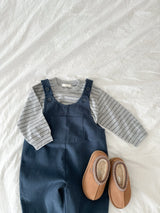 ［minirobe］James stripe T-shirt