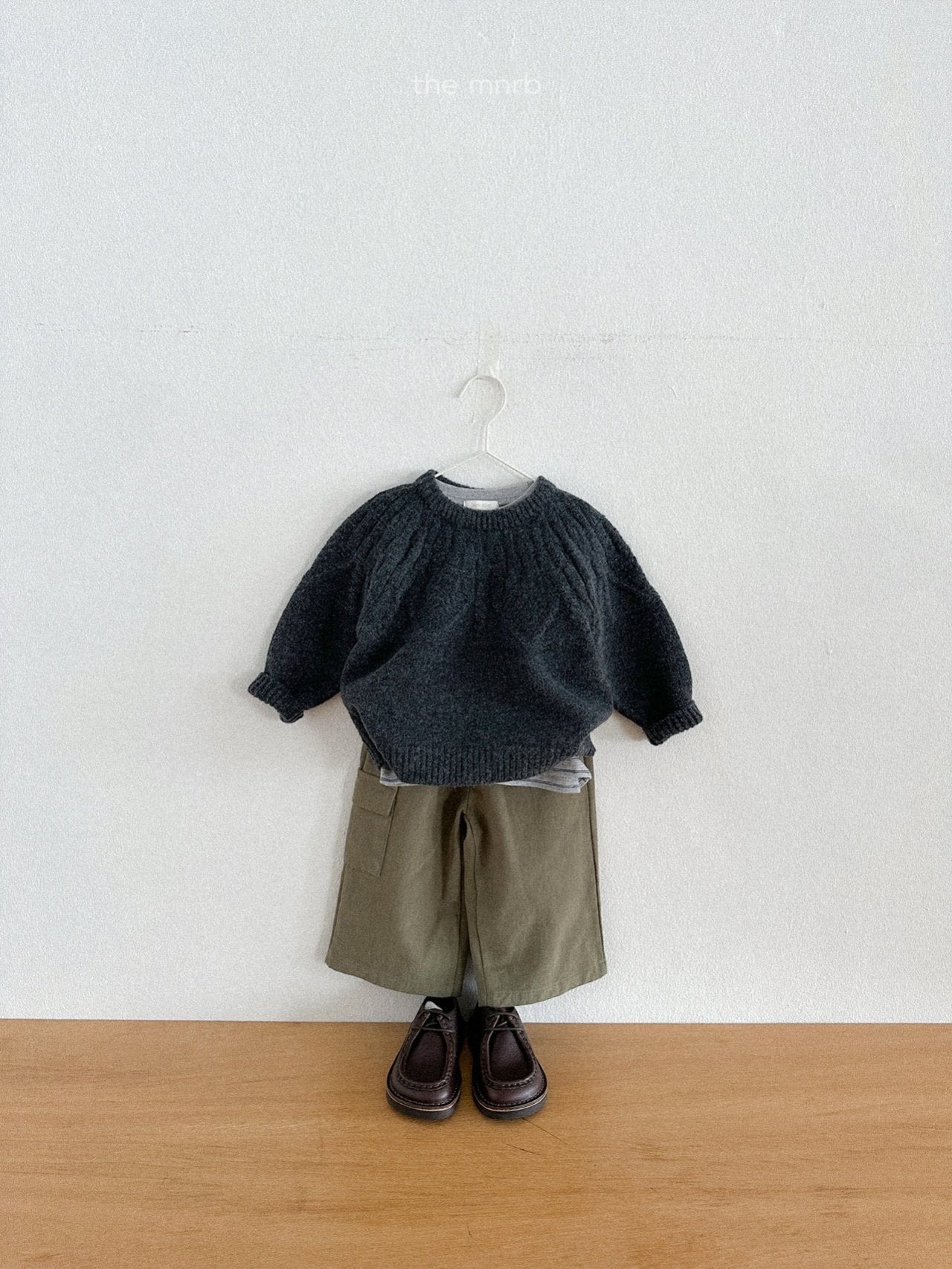 ［minirobe］James stripe T-shirt