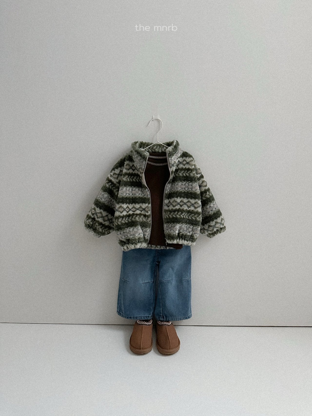 ［minirobe］Monde dumble zip-up