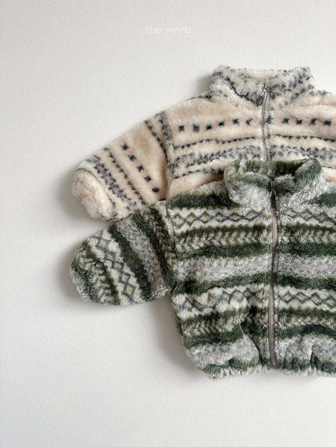 ［minirobe］Monde dumble zip-up