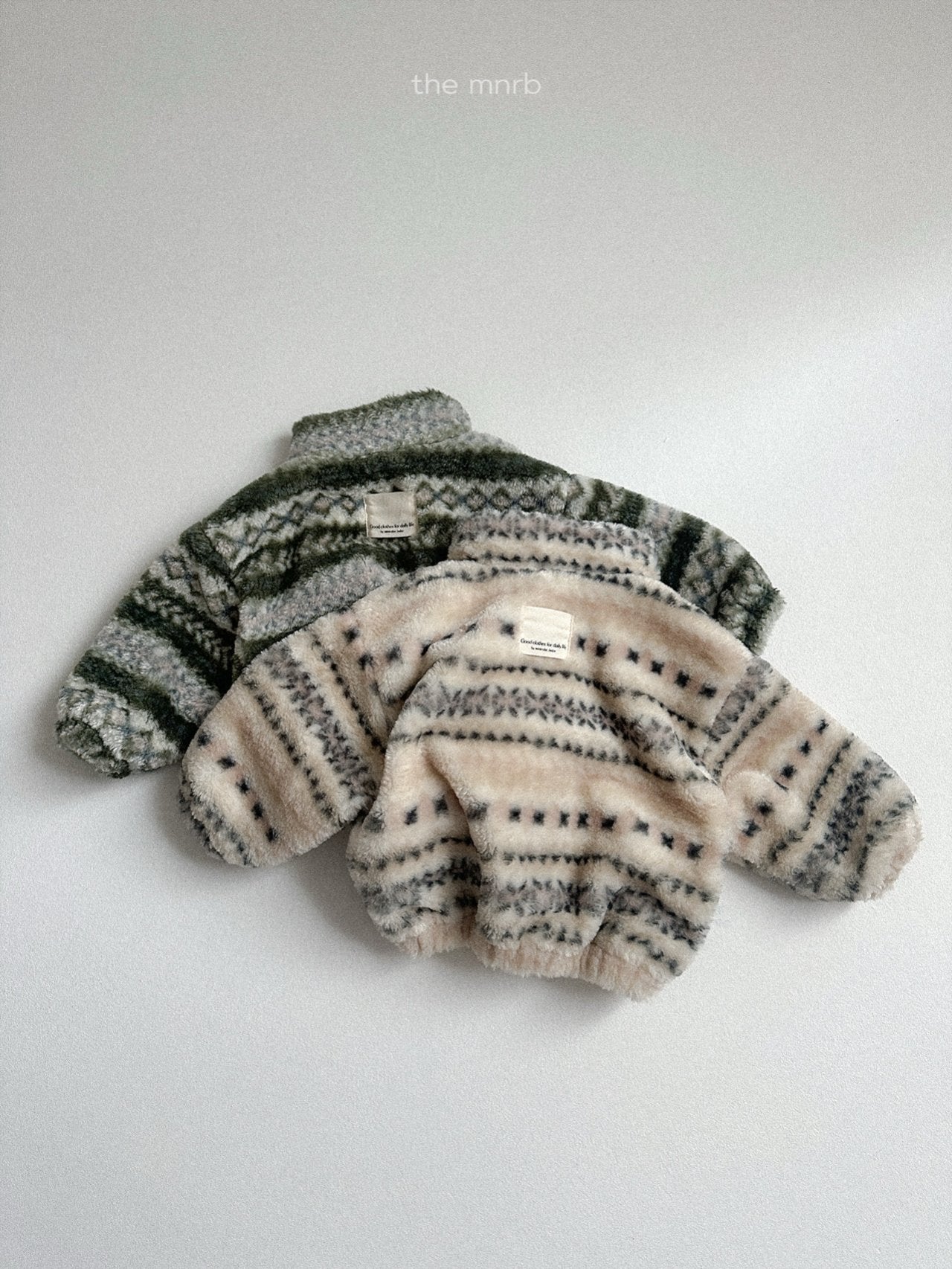 ［minirobe］Monde dumble zip-up