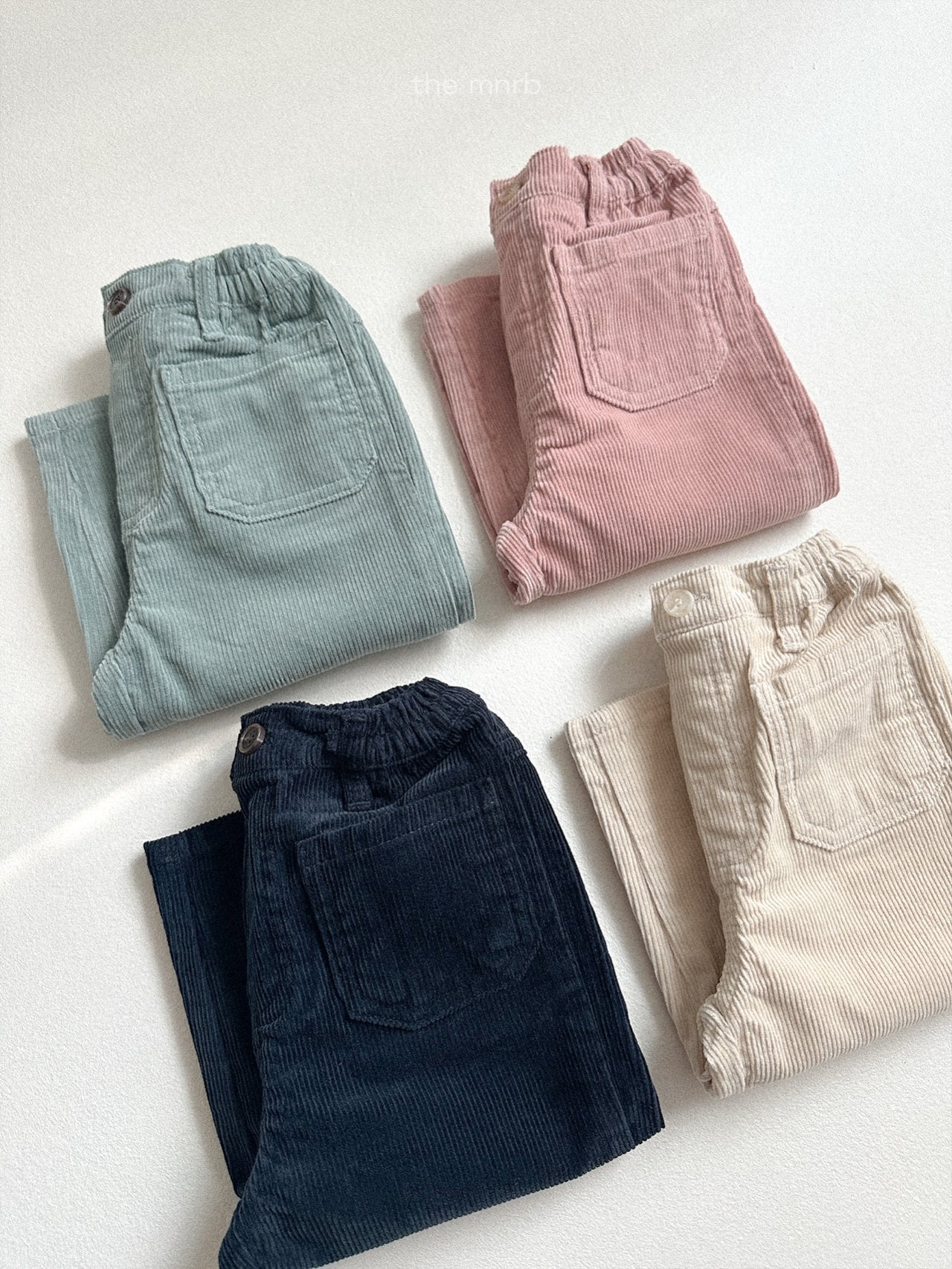 ［minirobe］Bobo Corduroy pants