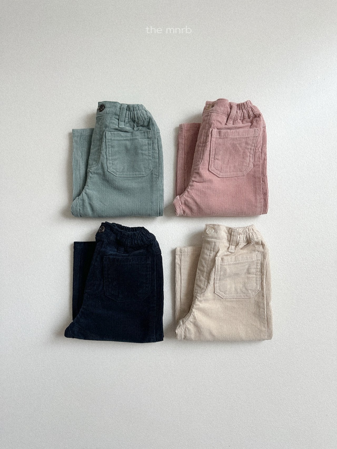 ［minirobe］Bobo Corduroy pants