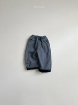 ［minirobe］Row denim pants