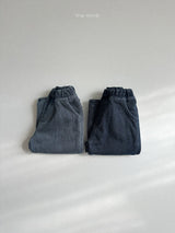 ［minirobe］Row denim pants