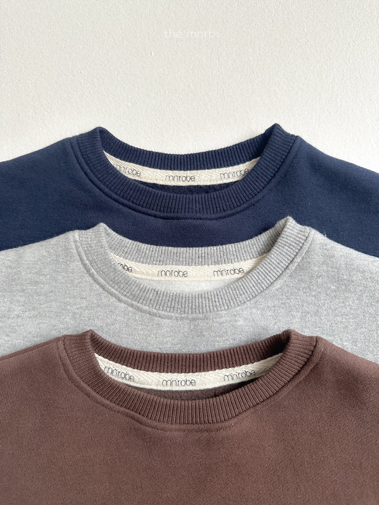 ［minirobe］Heart sweatshirt