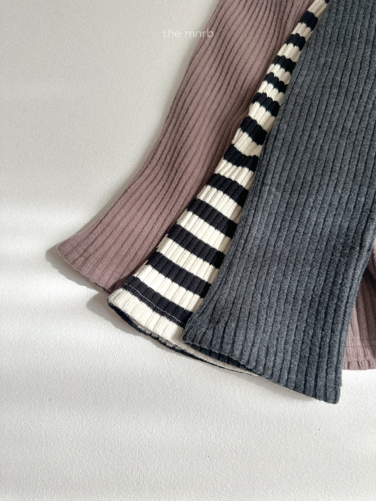 ［minirobe］Aloe ribbed bootscut