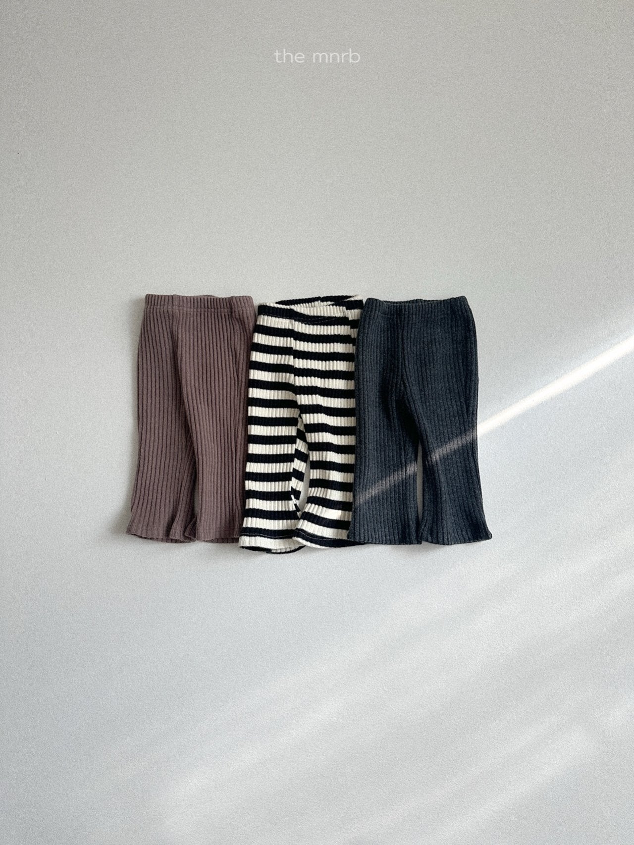 ［minirobe］Aloe ribbed bootscut