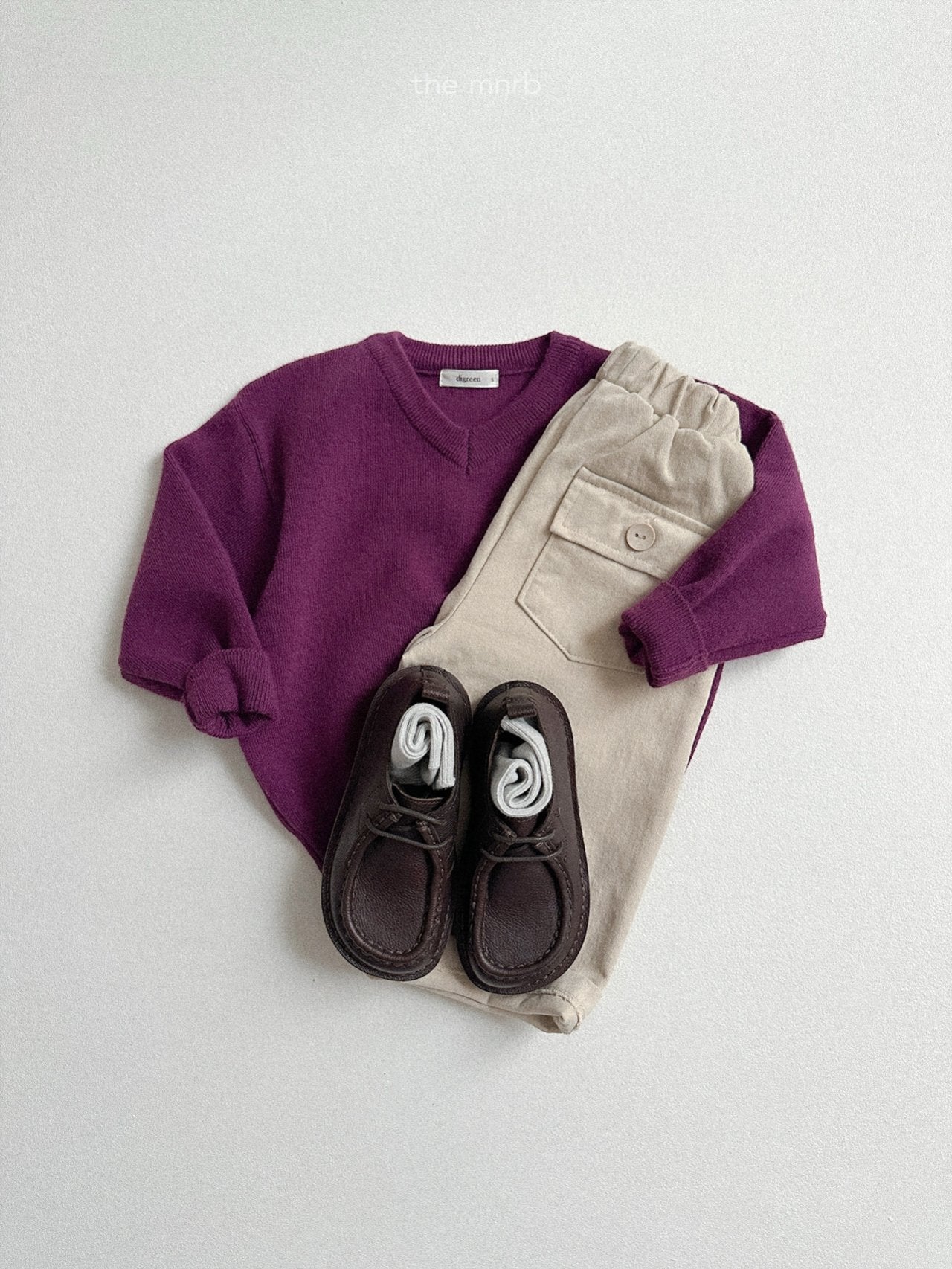 ［minirobe］Written pants