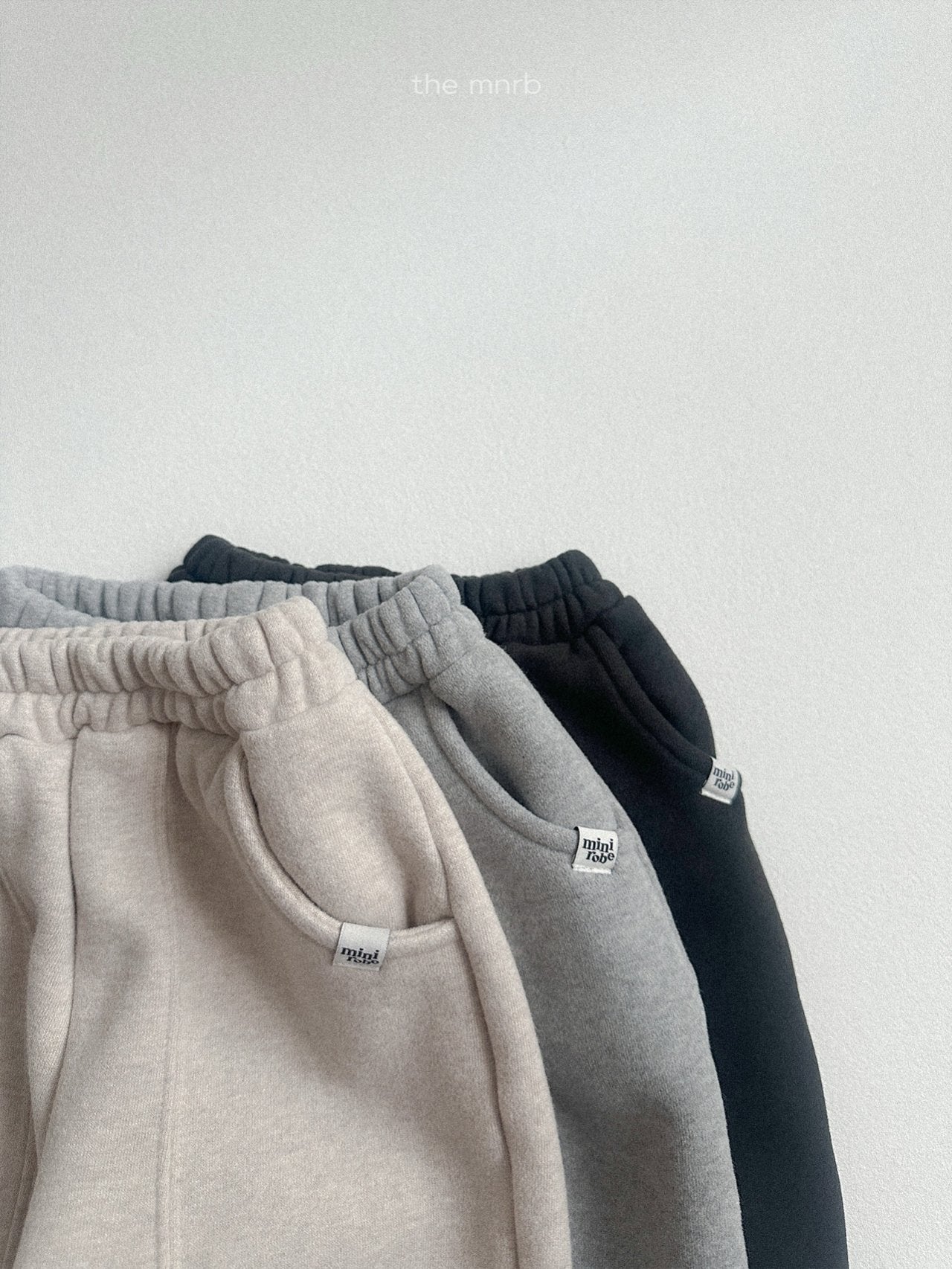 ［minirobe］Rookie jogger pants