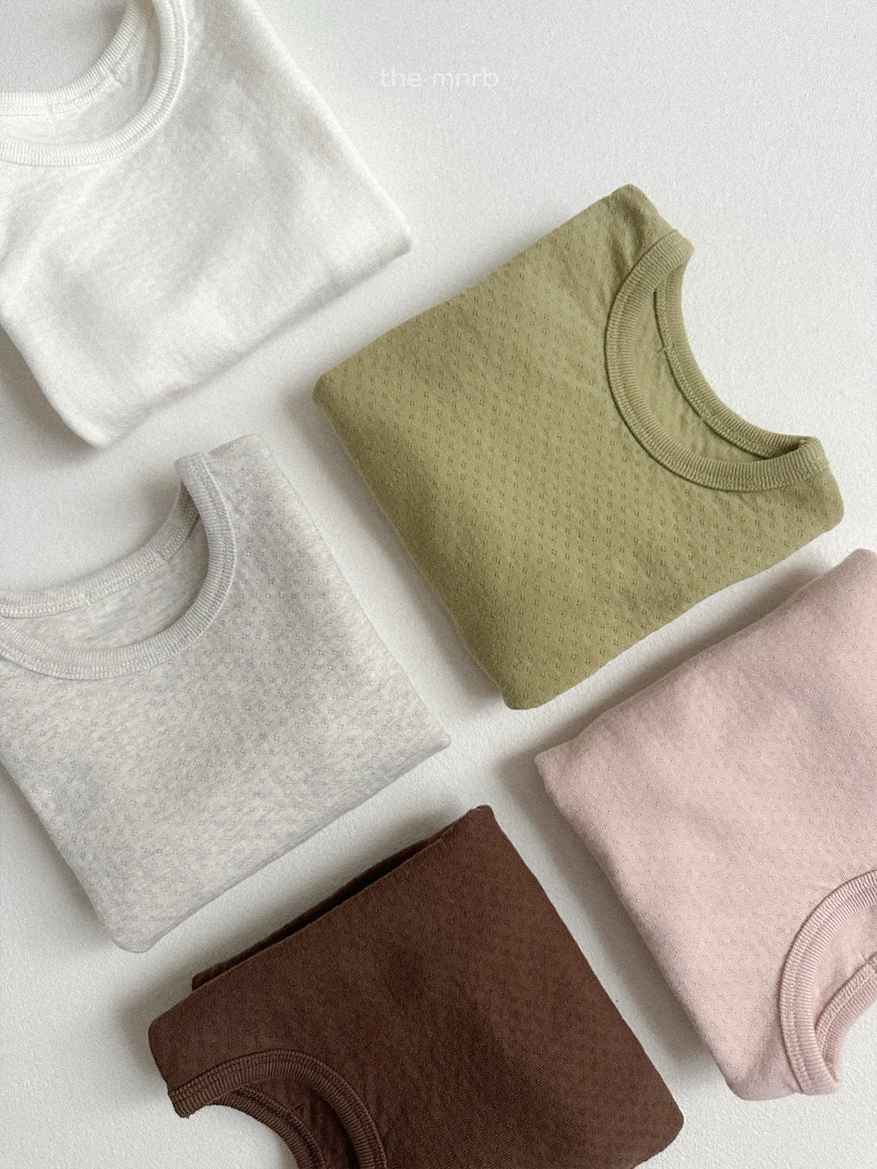 ［minirobe］Cottage round T-shirt