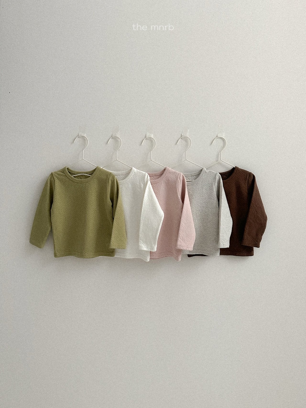 ［minirobe］Cottage round T-shirt