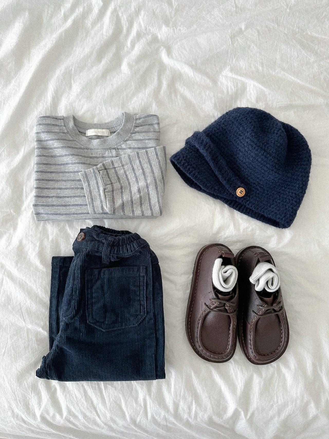 ［minirobe］Rade button hat