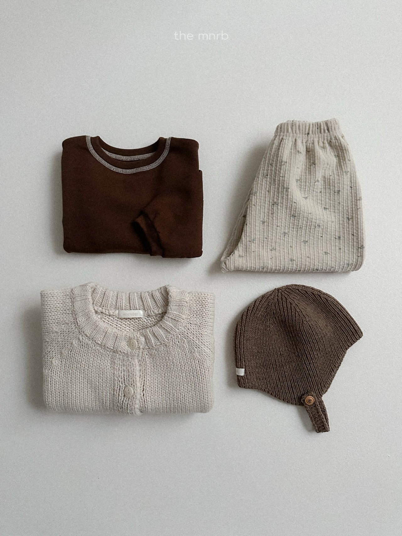 ［minirobe］Cashmere woolen beanie