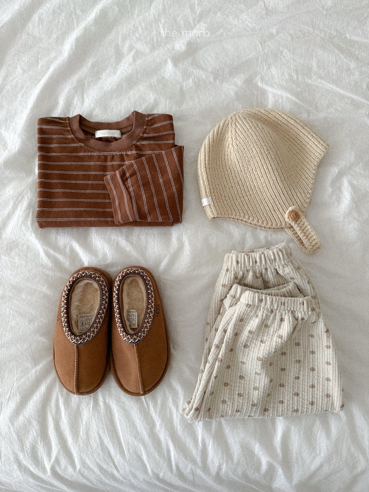 ［minirobe］Cashmere woolen beanie