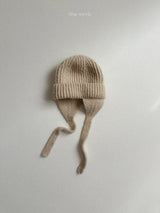 ［minirobe］Round hat with ears