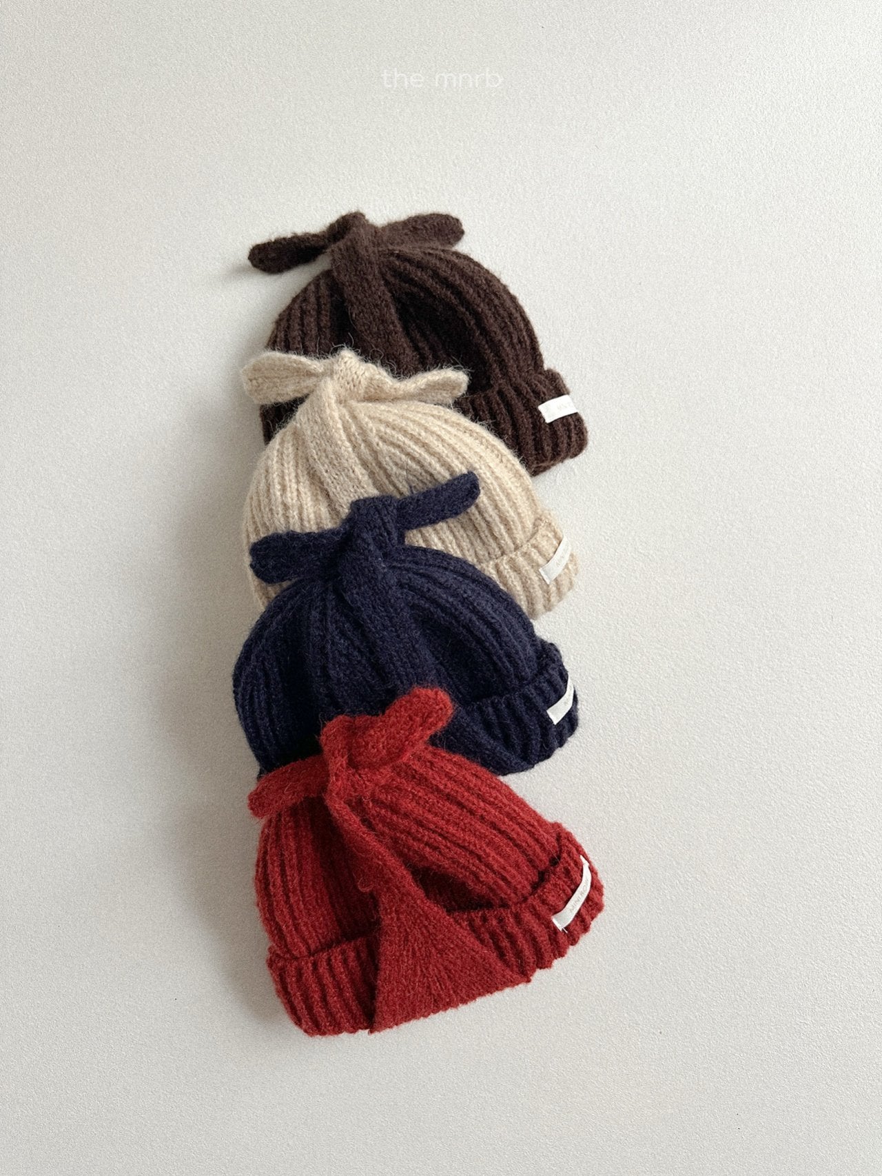 ［minirobe］Round hat with ears