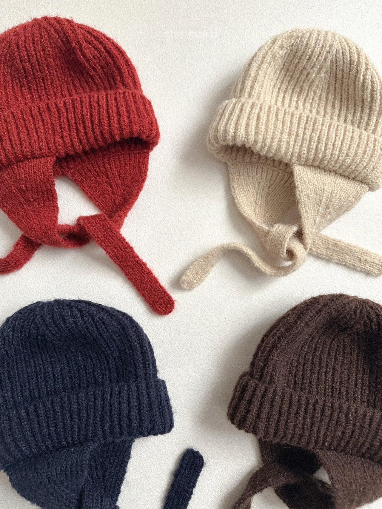 ［minirobe］Round hat with ears