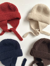 ［minirobe］Round hat with ears