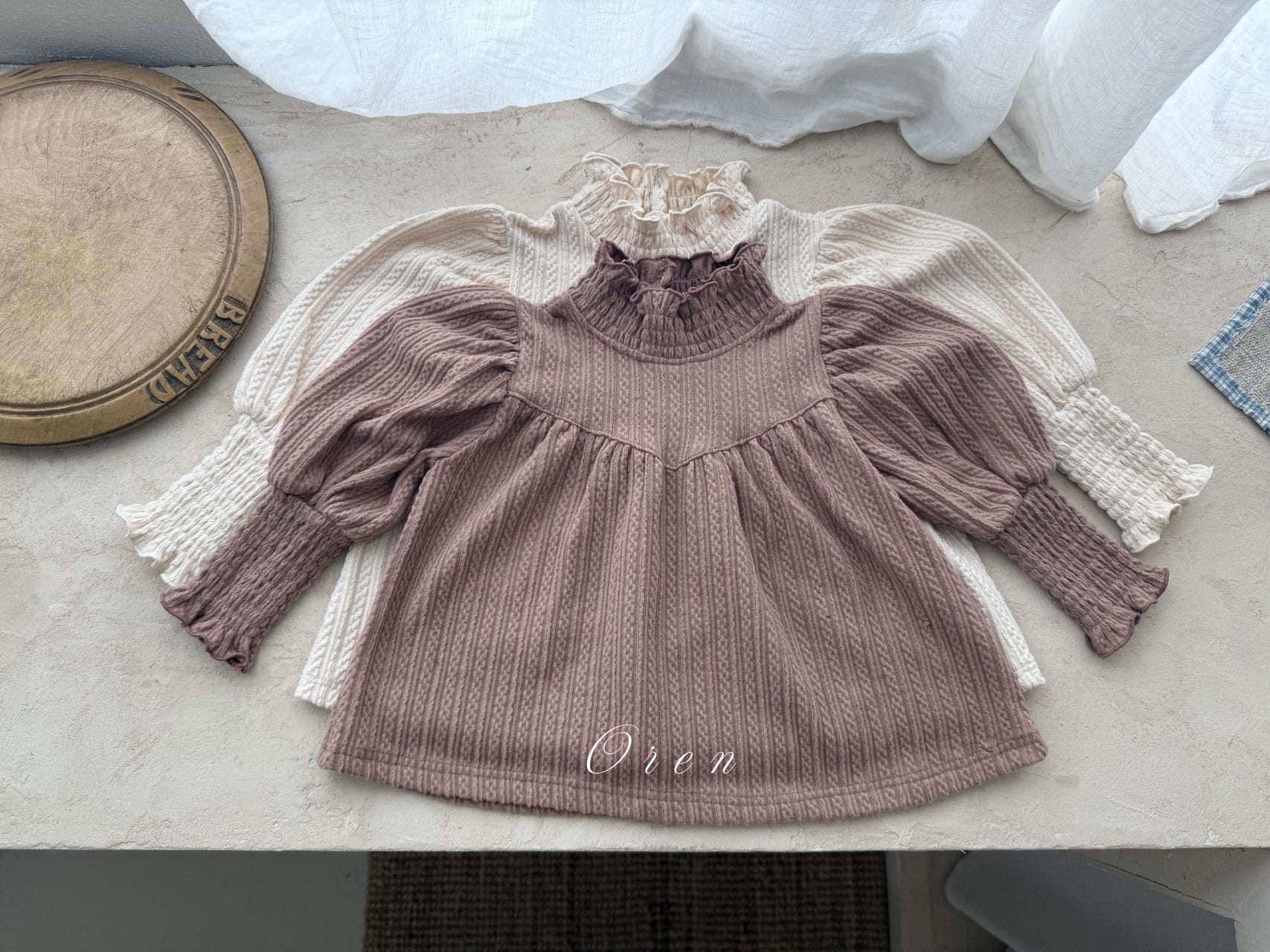 ［OREN］Anne smock blouse