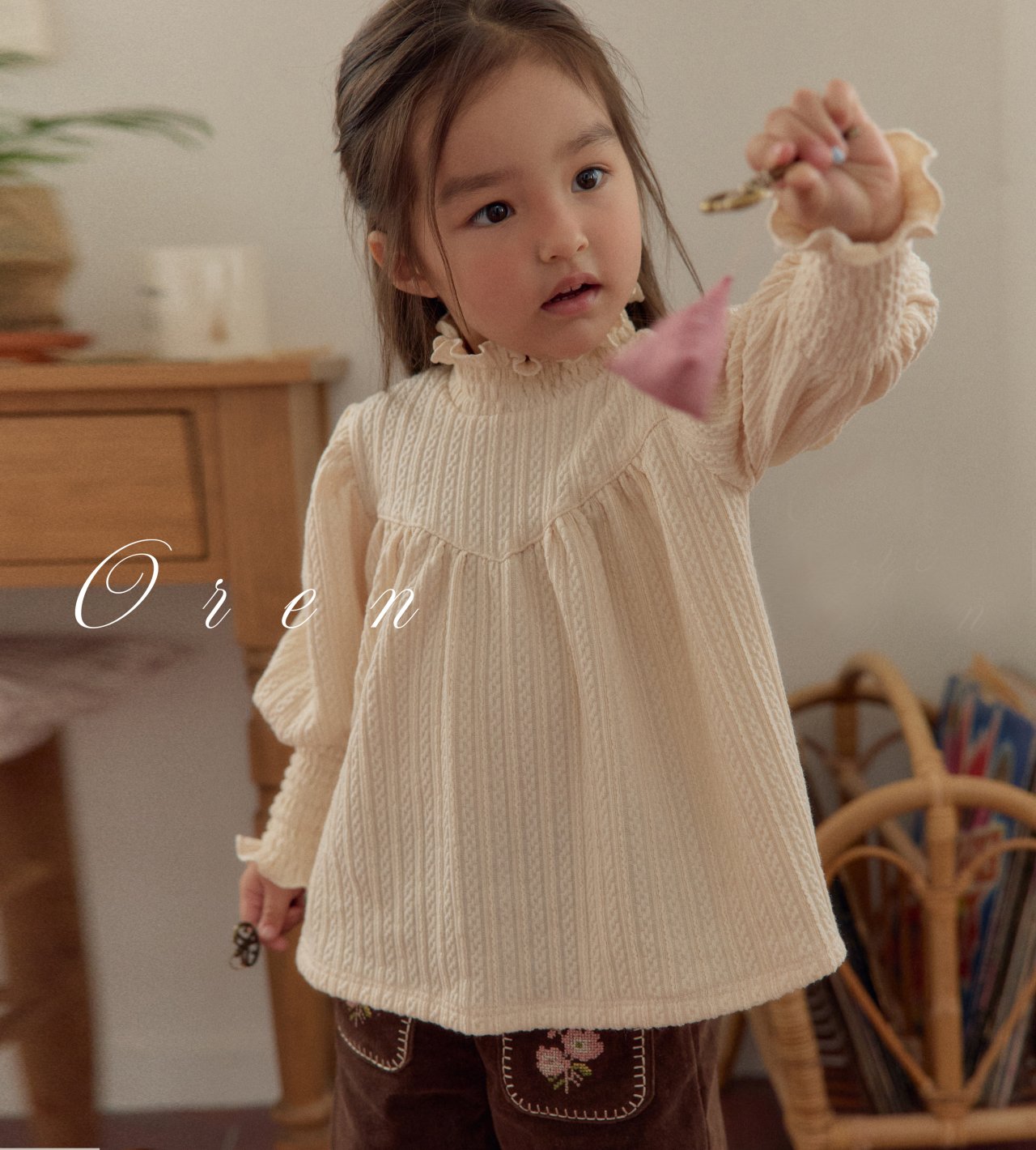 ［OREN］Anne smock blouse