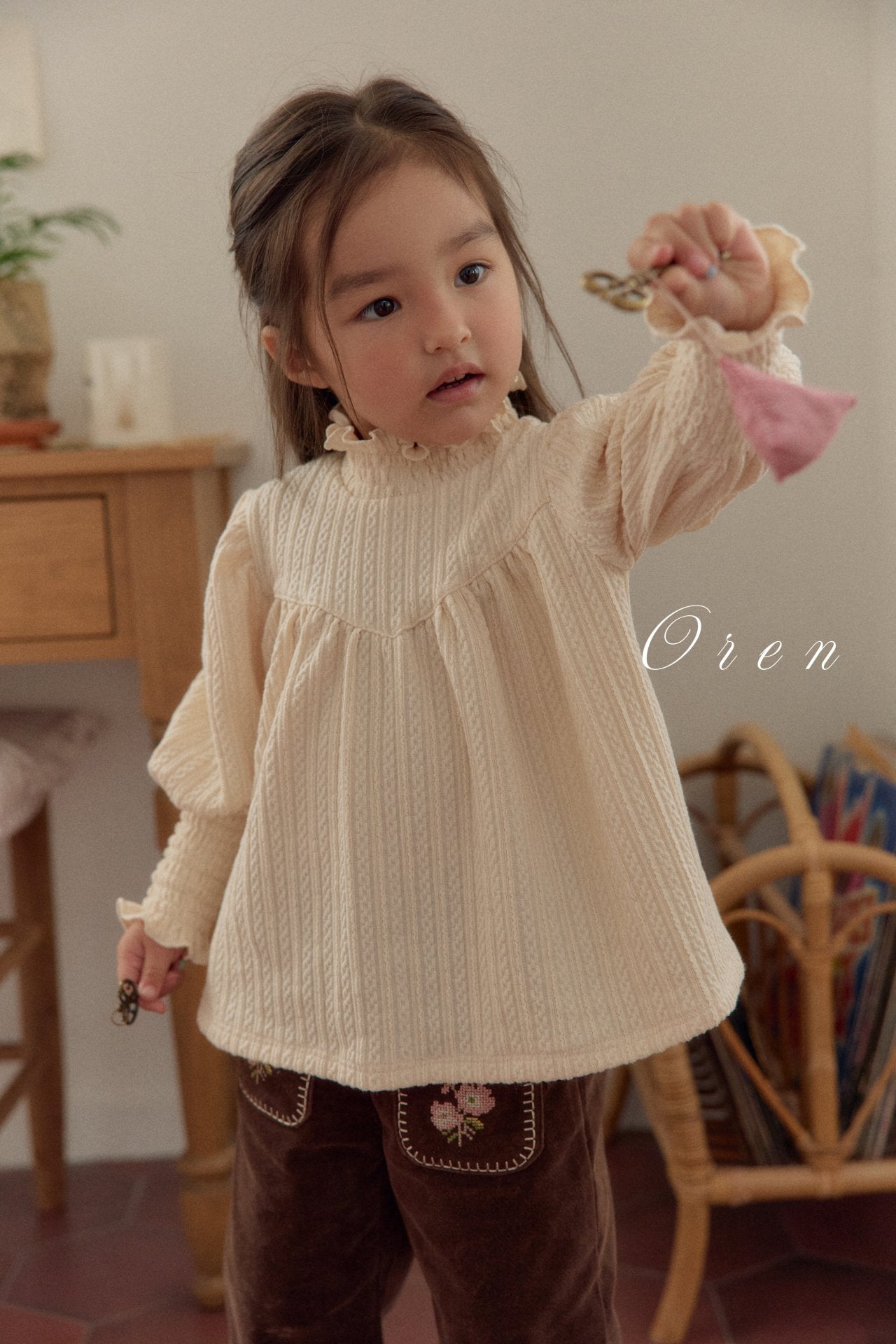 ［OREN］Anne smock blouse