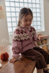 ［OREN］Reversible knit cardigan