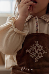 ［OREN］Nanette corduroy overalls