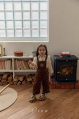 ［OREN］Nanette corduroy overalls