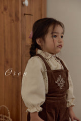 ［OREN］Nanette corduroy overalls