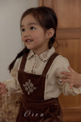 ［OREN］Nanette corduroy overalls