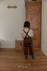［OREN］Nanette corduroy overalls