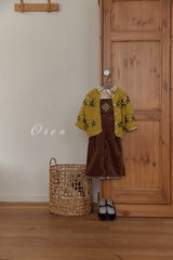 ［OREN］Belloti flower knit cardigan