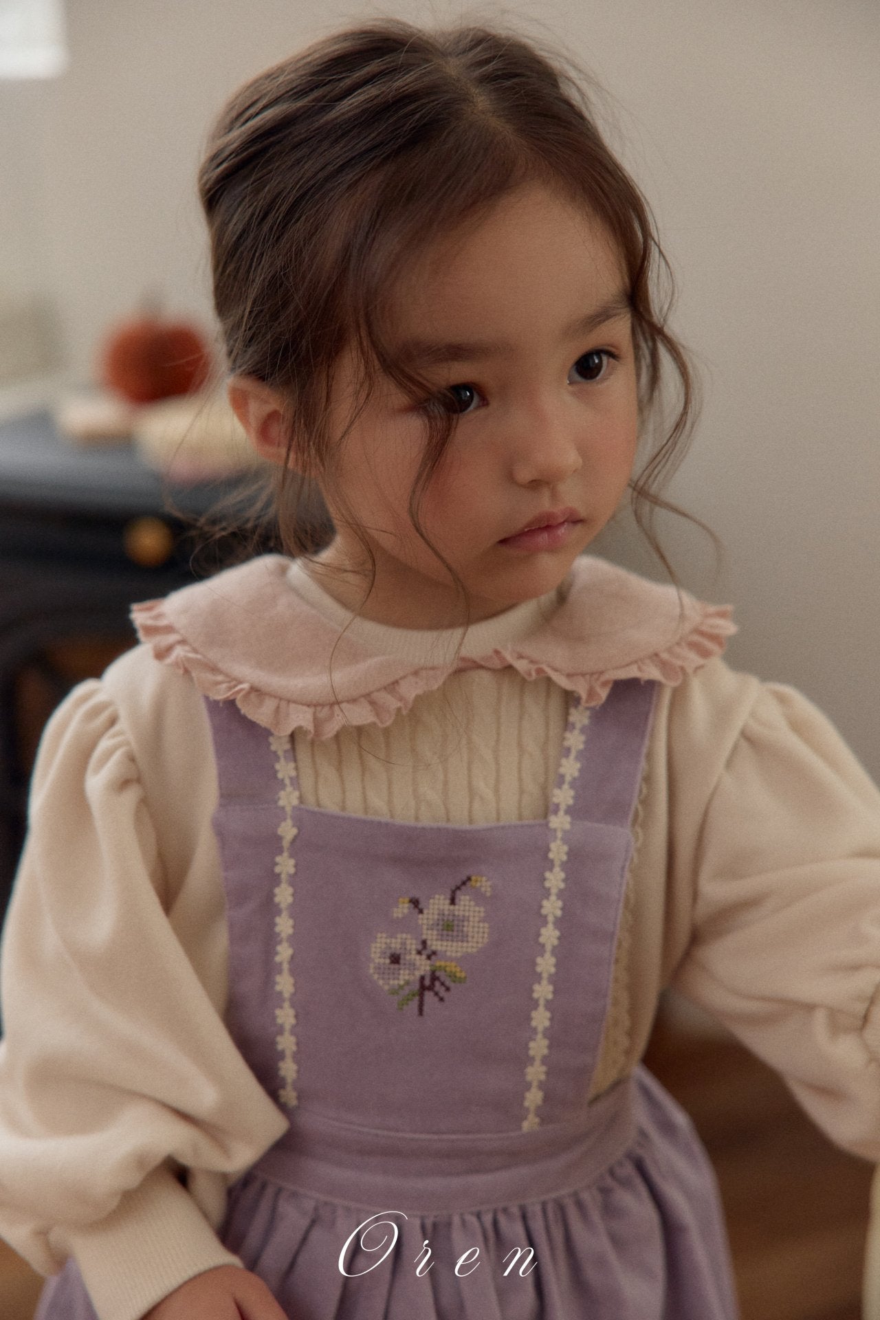 ［OREN］Riley embroidery one-piece