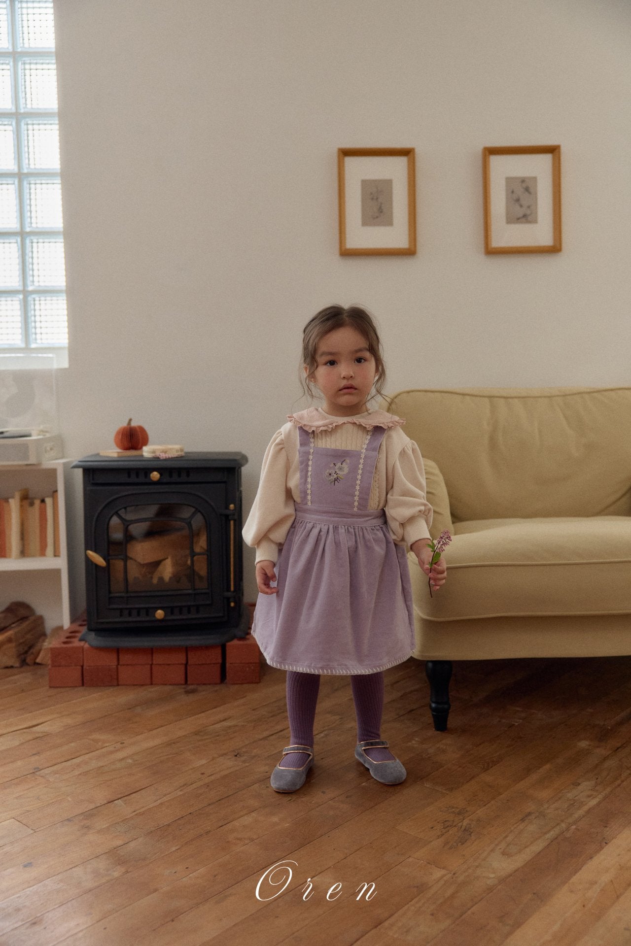 ［OREN］Riley embroidery one-piece