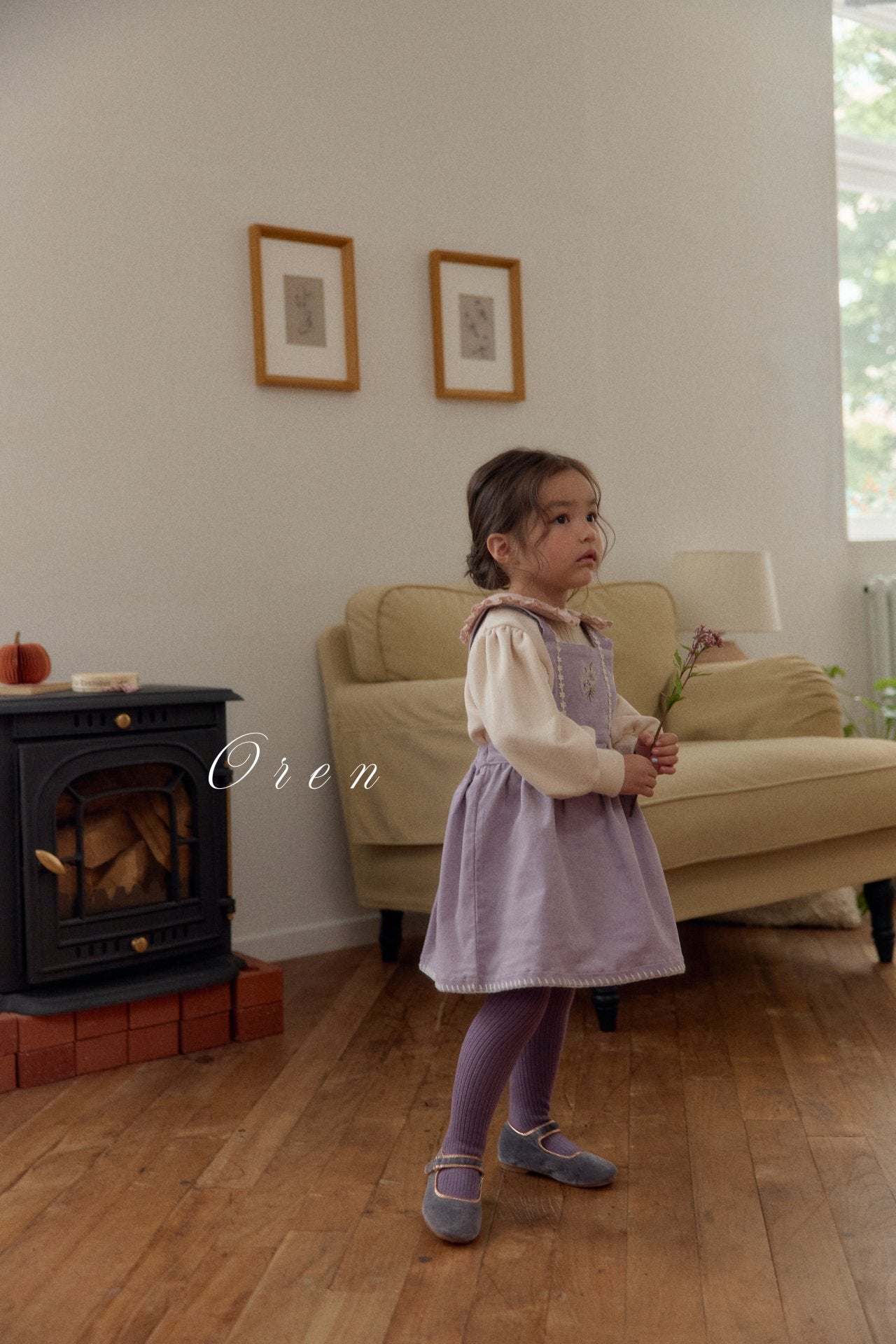 ［OREN］Riley embroidery one-piece