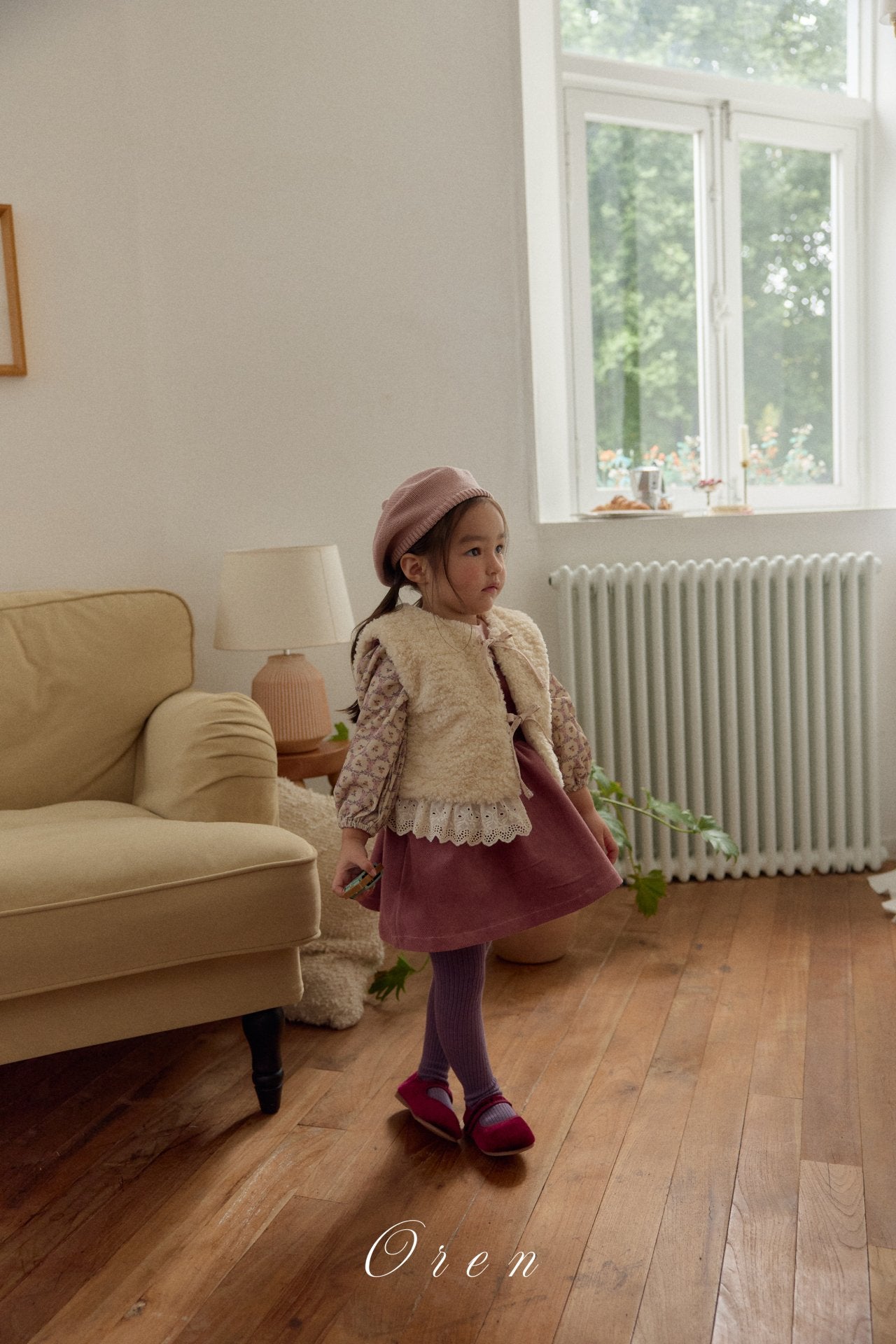 ［OREN］Bianca fur vest